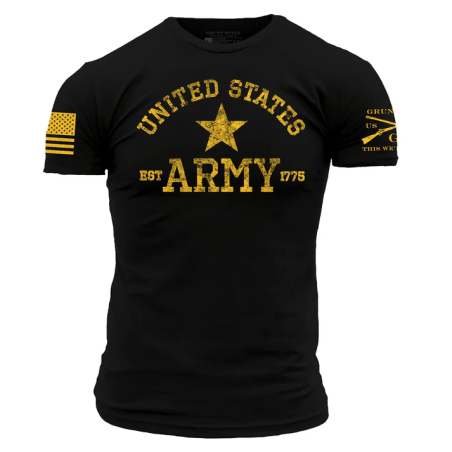 Grunt Style - Army Est. 1775 T-shirt - Black GSAR0043