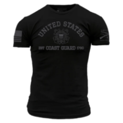 USCG - Est. 1790 T-shirt - Black GSCG0003