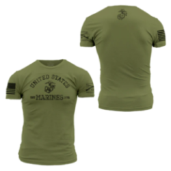 Grunt Style - Est. 1775 T-shirt - Military Green GSMC0091