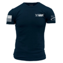 Grunt Style - USN - Shellback Seal T-shirt - Navy GSNV0057