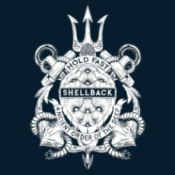 Grunt Style - USN - Shellback Seal T-shirt - Navy GSNV0057