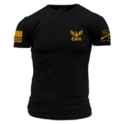 Grunt Style - USN - Ghost Pirate T-shirt - Black GSNV0070