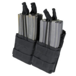 CONDOR DOUBLE STACKER M-4 OPEN TOP MAG POUCH MA43
