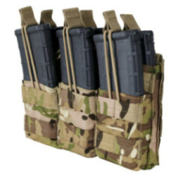 CONDOR TRIPLE STACKER M-4 OPEN TOP MAG POUCH MA44