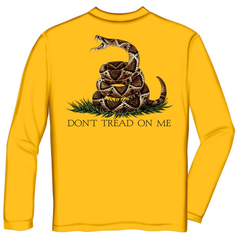 Don't Tread On Me Yellow L/S MM103YLS