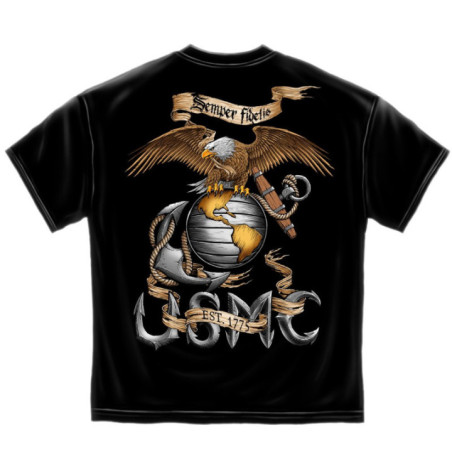 Eagle USMC Marine Black MM107B