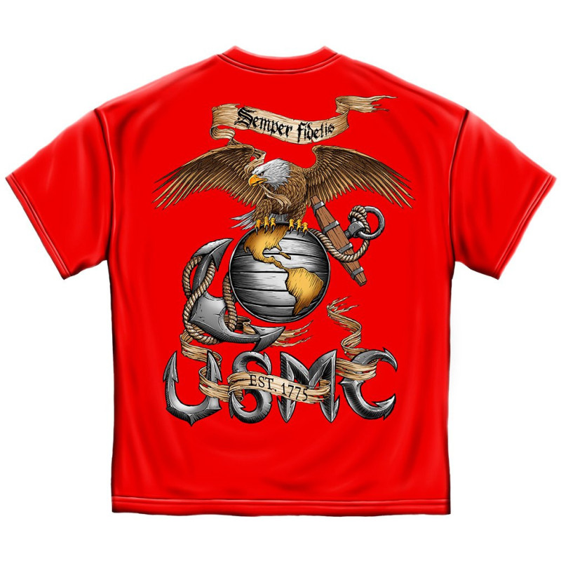 Eagle USMC Red Marine MM107R