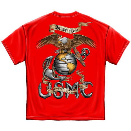 Eagle USMC Red Marine MM107R