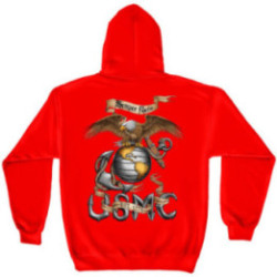 Eagle - Marine USMC Hooded L/S MM107RSW