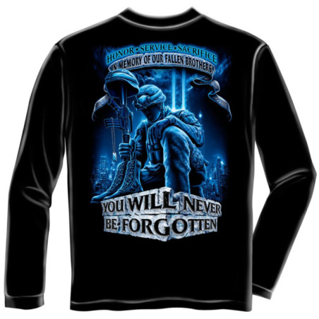 Never Forget Fallen Soldier L/S MM110LS