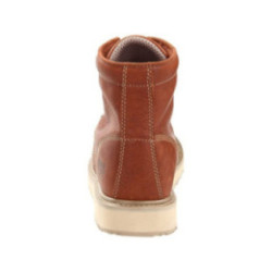 TIMBERLAND MEN'S 6" BARSTOW WEDGE LEATHER WORK BOOT MOC SOFT TOE