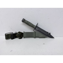 Ontario Knife M-9 Combat Knife Green / M4 Bayonet (issued)