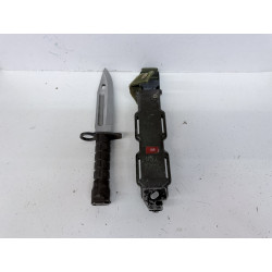 U.S. M9 Bayonet / Combat Knife with Scabbard (issued)