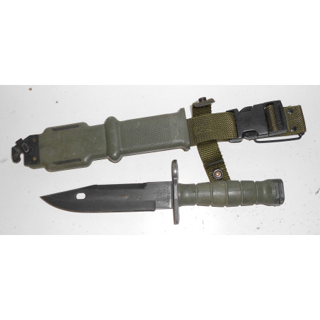 Ontario Knife M-9 Combat Knife Green / M4 Bayonet (issued)