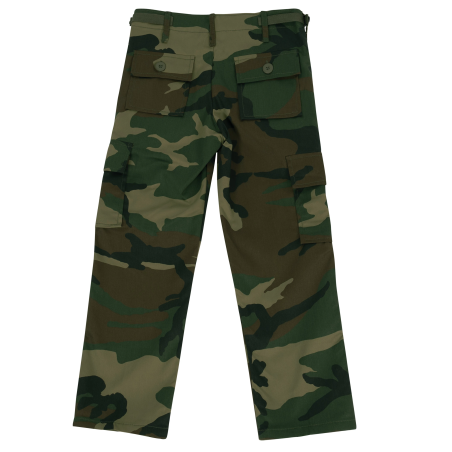 Kids BDU Camo Pant Woodland