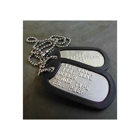 Authentic Military Dog Tags - Ship Free!