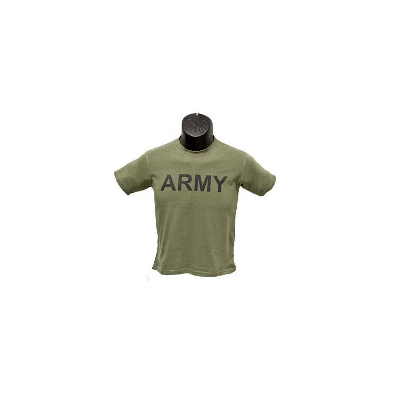 Kids OD Green Army T-Shirt
