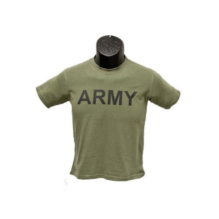 Kids OD Green Army T-Shirt