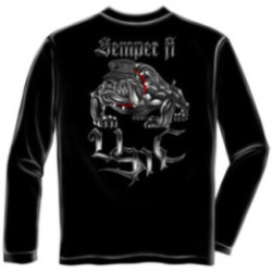 Semper Fi Chrome Dog L/S AL231LS