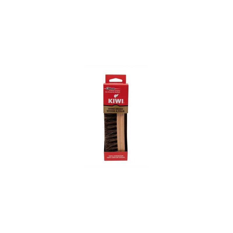 Kiwi Horse Hair Shine Brush 10141
