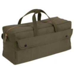 Rothco Canvas Jumbo Tool Bag With Brass Zipper