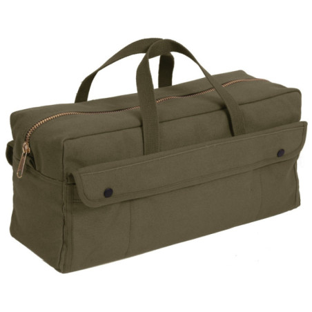 Rothco Canvas Jumbo Tool Bag With Brass Zipper