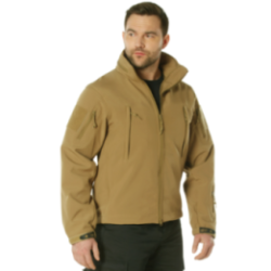 Rothco Concealed Carry Soft Shell Jacket Coyote Brown 55485