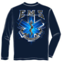 EMS- On Call For Life L/S FF2059LS