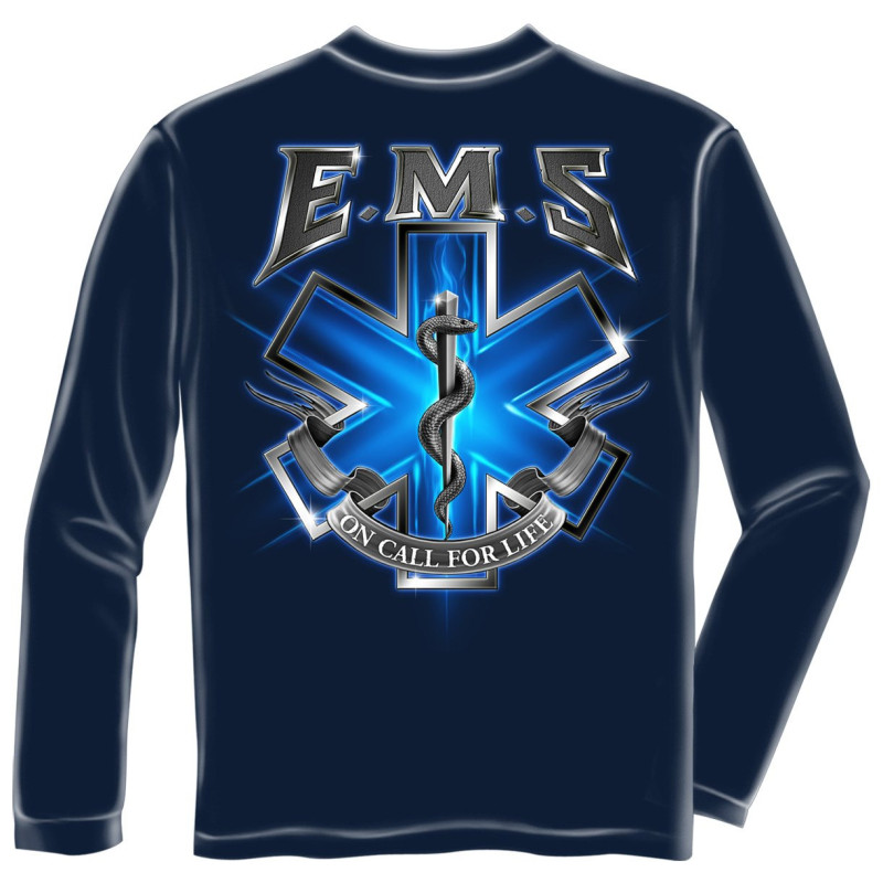 EMS- On Call For Life L/S FF2059LS