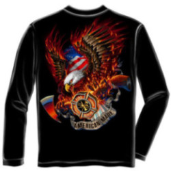 Patriotic Fire Eagle "American Made" L/S FF2062LS