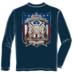 American Firefighter T-Shirt  (L/S FF2064LS)