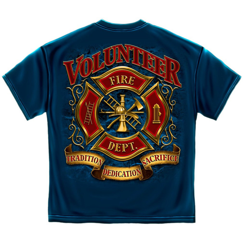 Volunteer Fire Dept- "Tradition Sacrifice Dedication" FF2085