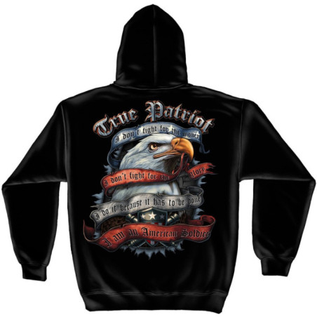 True Patriot Hooded L/S FF2089SW
