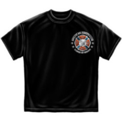Firefighter Chrome Badge FF2101