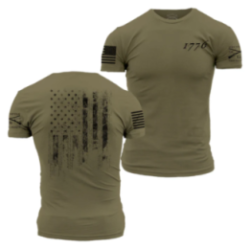 Grunt Style - 1776 Flag - Military Green GS5200