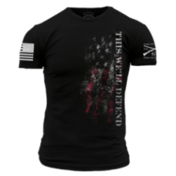 Grunt Style - This We'll Defend Flag 2.0 - Black GS5213