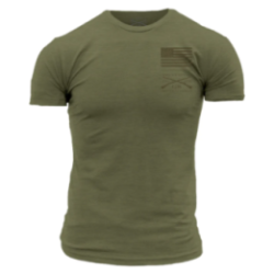 Grunt Style - Improvise Adapt Overcome T-shirt - Military Green GS5248