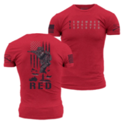 Grunt Style - Red Friday T-shirt - Red GS6287