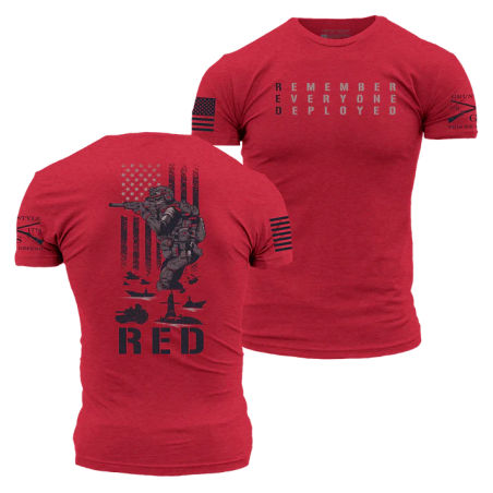 Grunt Style - Red Friday T-shirt - Red GS6287