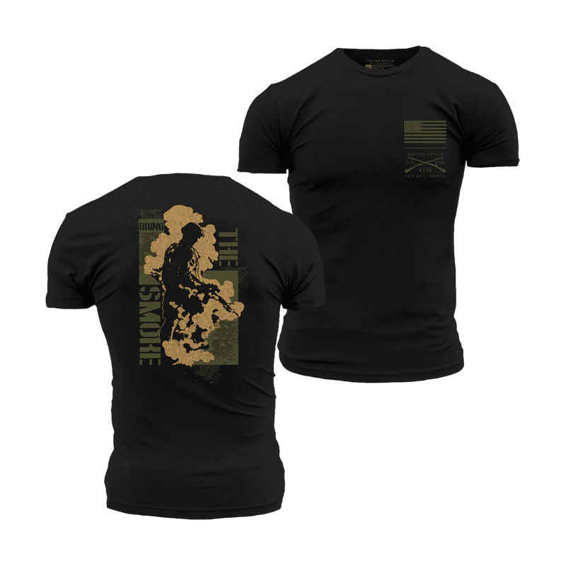 Grunt Style - Bring The Smoke T-shirt - Black GS6651