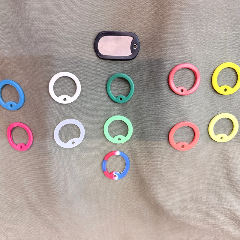 Available dog tag silencer colors