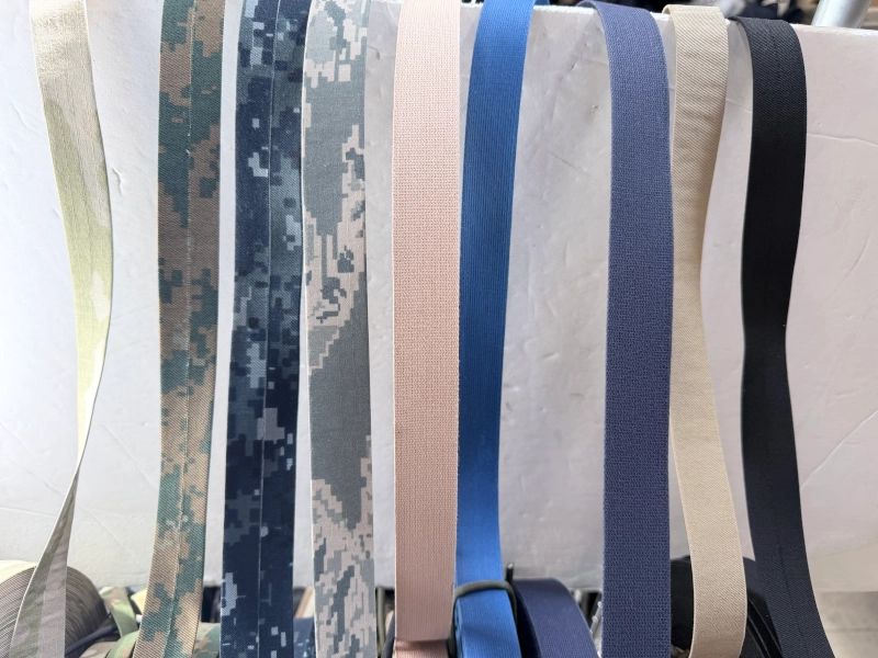 Available name tape materials and colors
