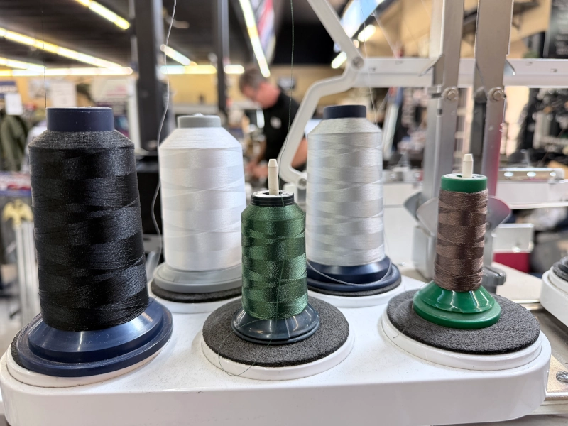Name tape embroidery thread reference 1