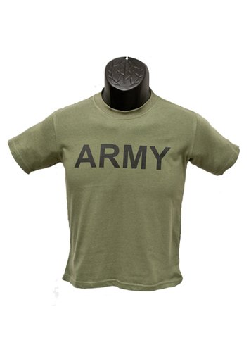 Kids OD Green Army T-Shirt - Allied Surplus