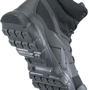 REEBOK DAUNTLESS BLACK 5" ATHLETIC HIKER, SIDE ZIP, SOFT TOE RB4507 - Image 3