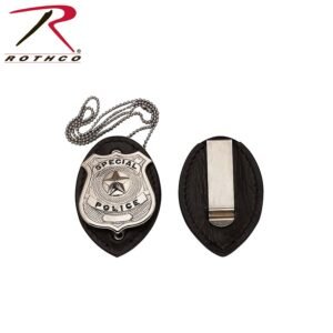 Rothco Leather Clip-On Badge Holder 1131 - Image 3