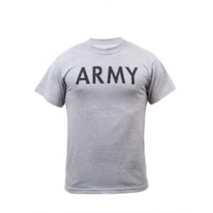 Rothco Grey Army Physical Training T-Shirt 6080