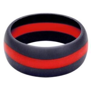 Rothco Thin Red Line Silicone Ring 801