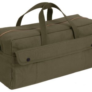 Rothco Canvas Jumbo Tool Bag With Brass Zipper