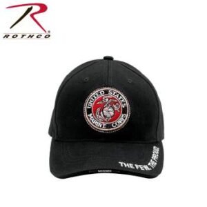 Rothco Deluxe Low Profile Cap With USMC Eagle, Globe & Anchor Logo 9327
